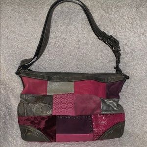 Coach Leather Patchwork Purse